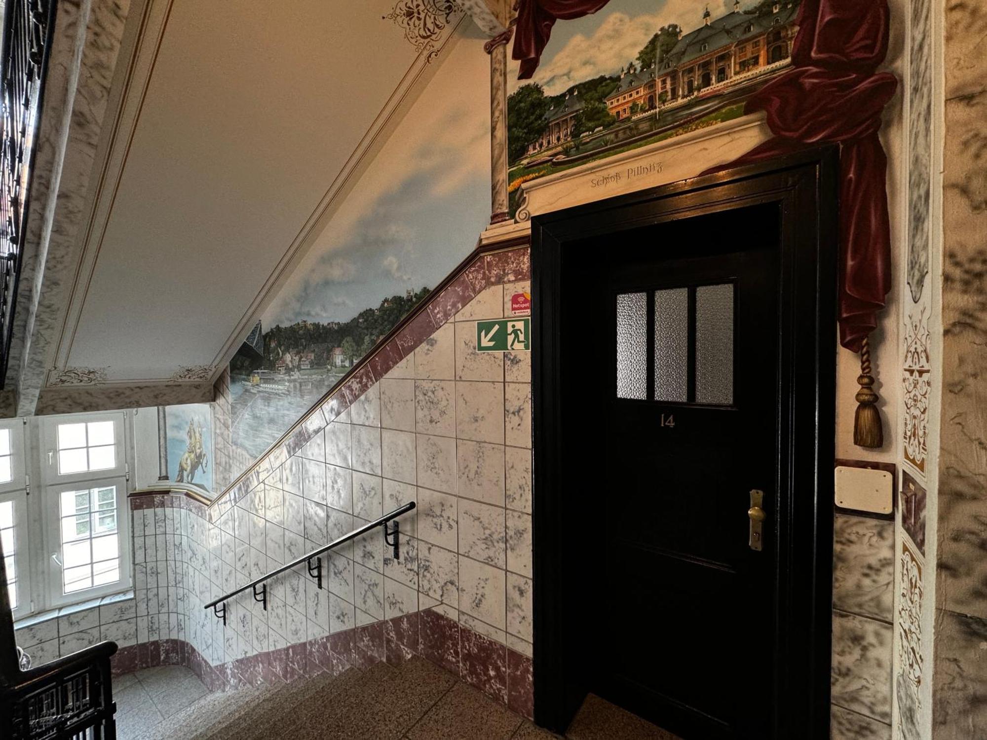 Hotel Zu Den Linden Дрезден Экстерьер фото